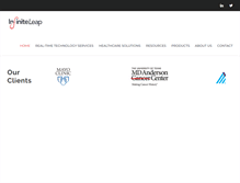 Tablet Screenshot of infiniteleap.net